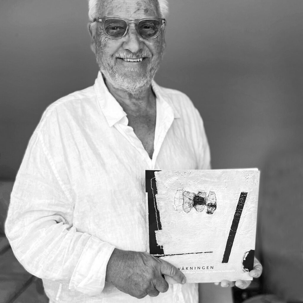 Johan Mørch med "Oppvåkningen". Foto Morten Sæther