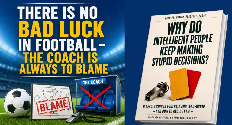 book: No bad luck in football - blame the coach